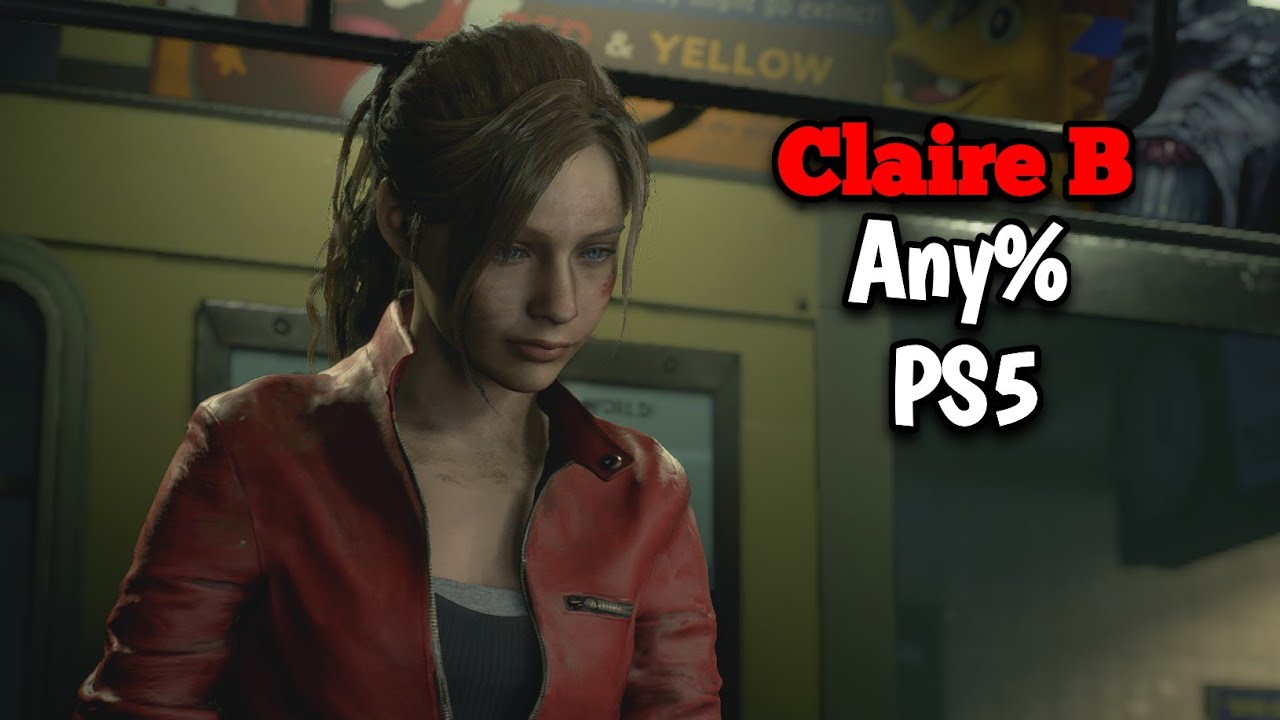 Claire B [Any%] speedrun 20:43 (WR/PS5)