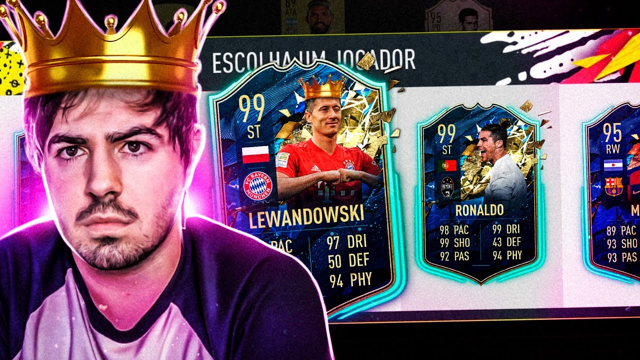 CONSEGUI O ESPETACULAR LEWA 99 TOTSSF! E O REI DO DRAFT VOLTOU! FUT DRAFT DOS MAIORES OVERS!