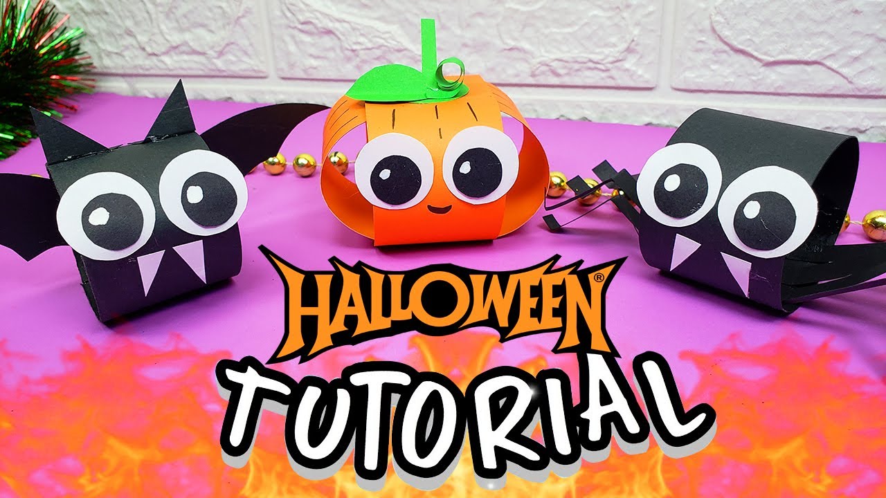 Manualidades de papel para HALLOWEEN 🎃 HALLOWEEN PAPER CRAFT