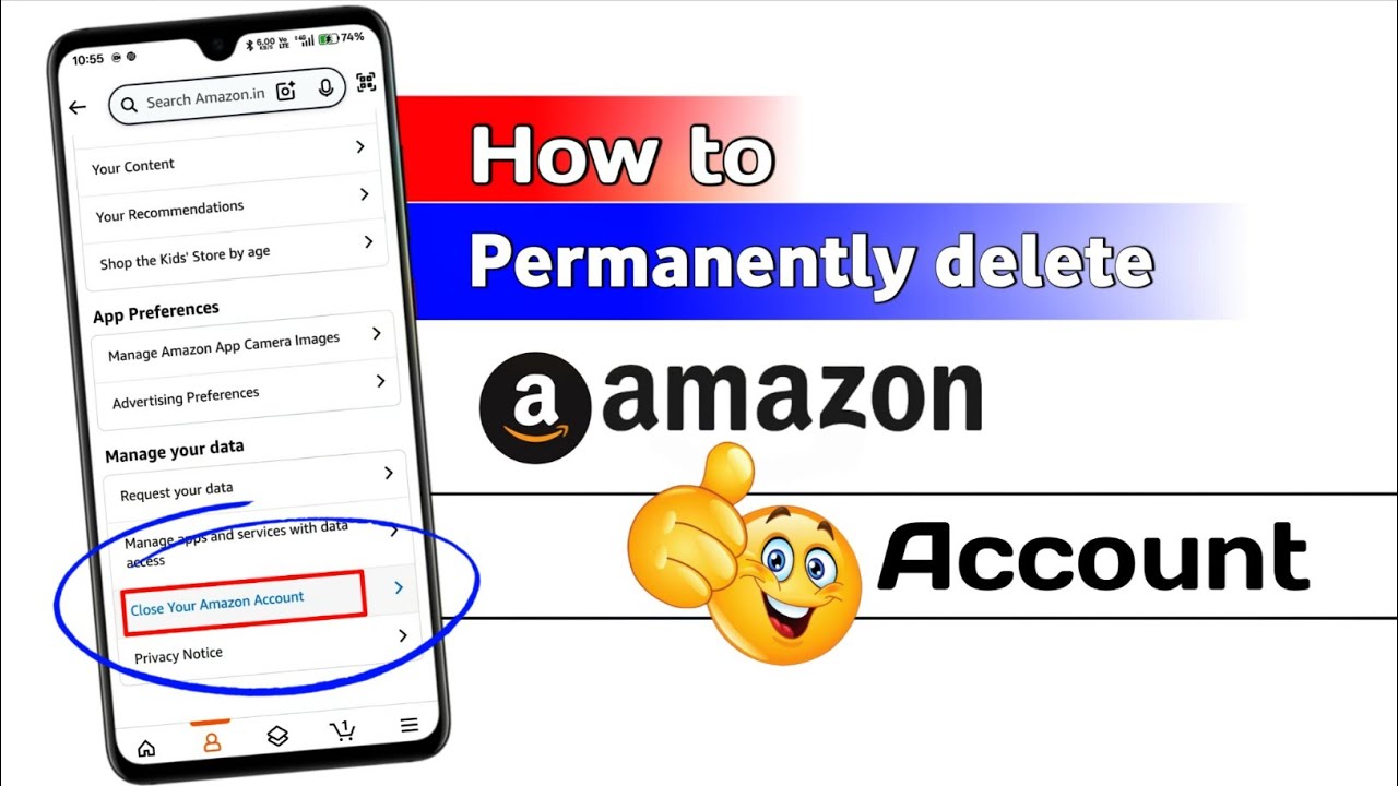 How to permanently delete Amazon account | amzon account delete kaise kare