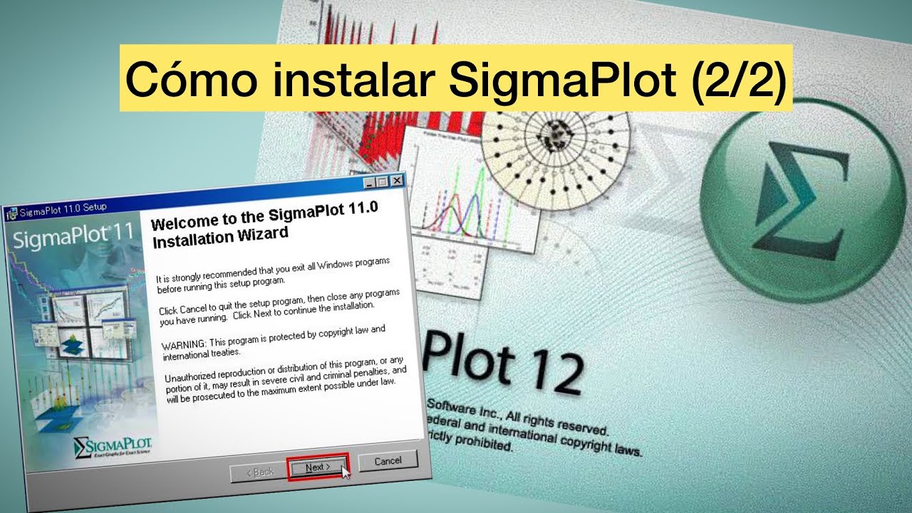 Cómo instalar SigmaPlot (2/2)