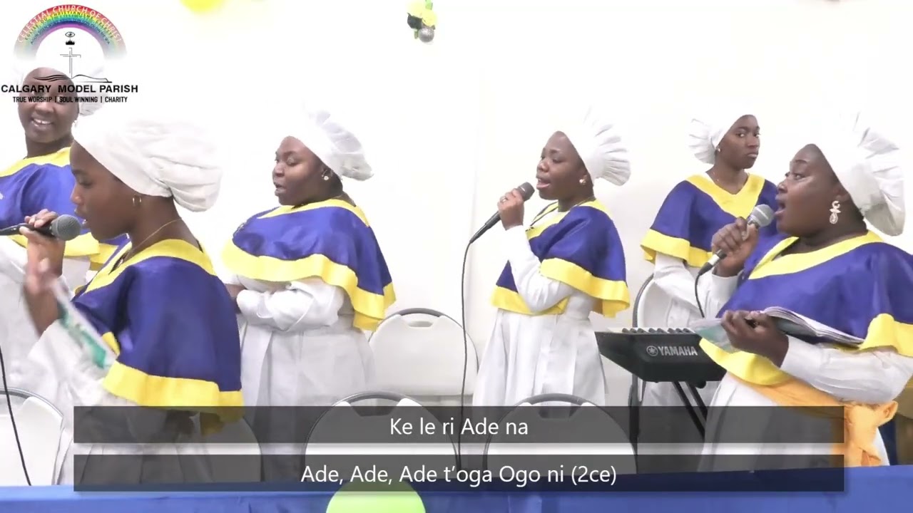 CCC Hymn 289 (Aiye ekun fayo) with lyrics | CCC Calgary Model Parish #song #hymns #gospel