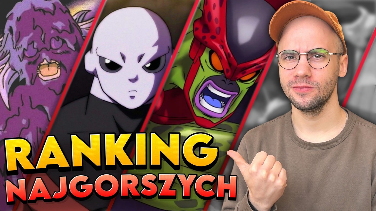 10 NAJGORSZYCH ANTAGONIST&Oacute;W W DRAGON BALL