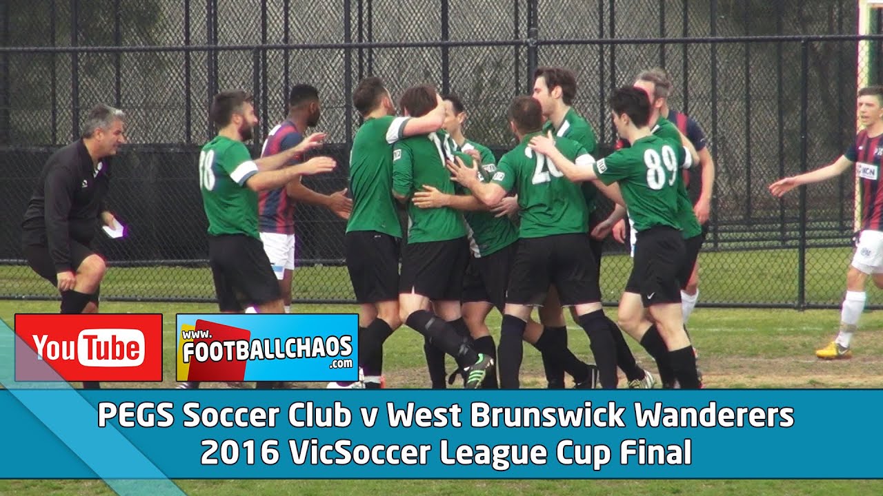 2016 VicSoccer League Cup - PEGS v West Brunswick Wanderers