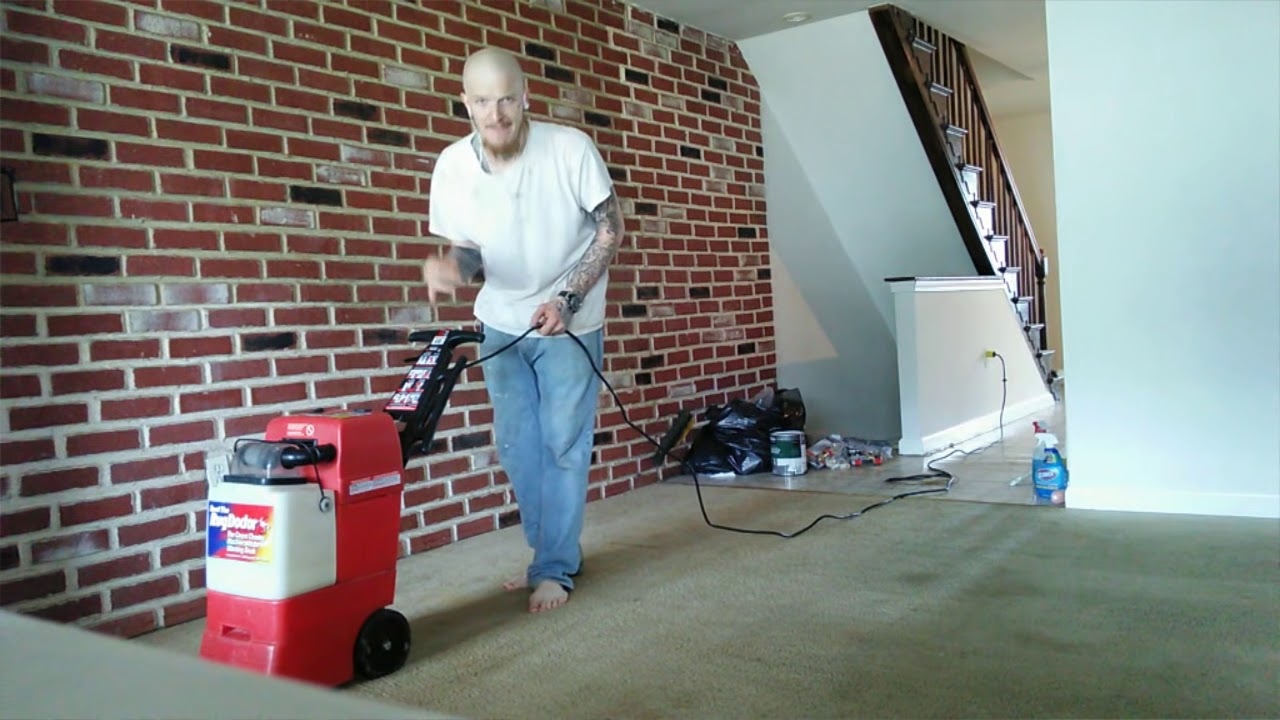 Rug Doctor how to shampoo or clean your carpets.