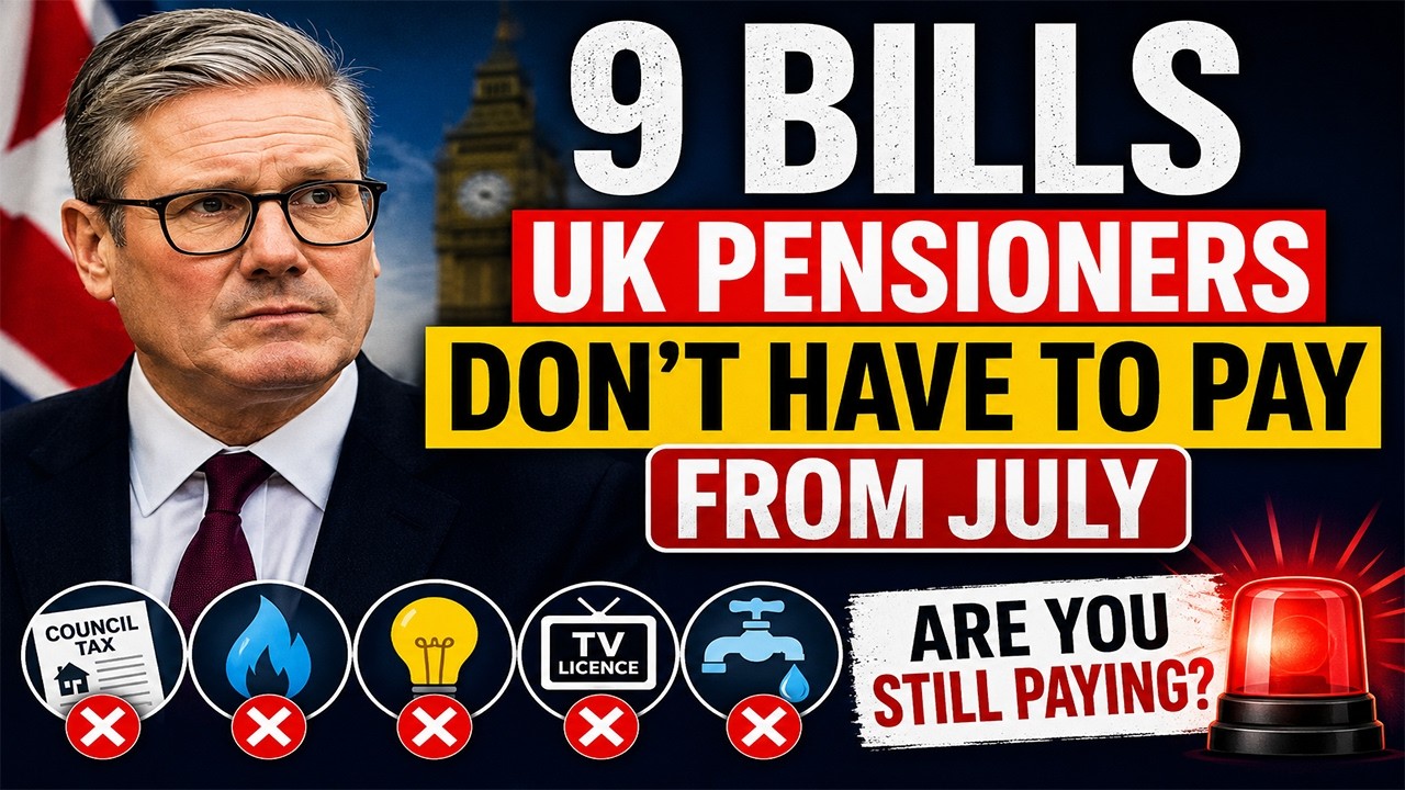 9 Bills UK Pensioners DON'T Have To Pay From July &mdash; Are You Still Paying