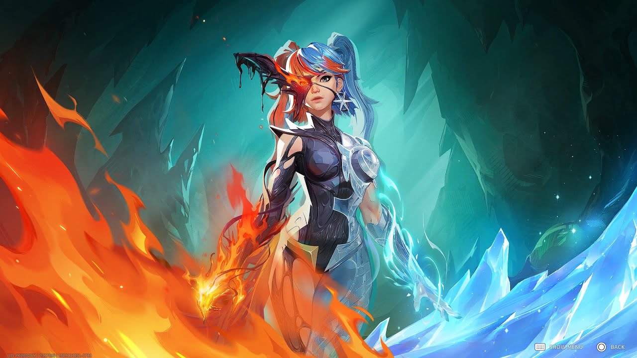 Marvel Rivals - 80k heals!! ABYSMAL GLOW Luna Snow Skin Melts a High Ranking Lobby 