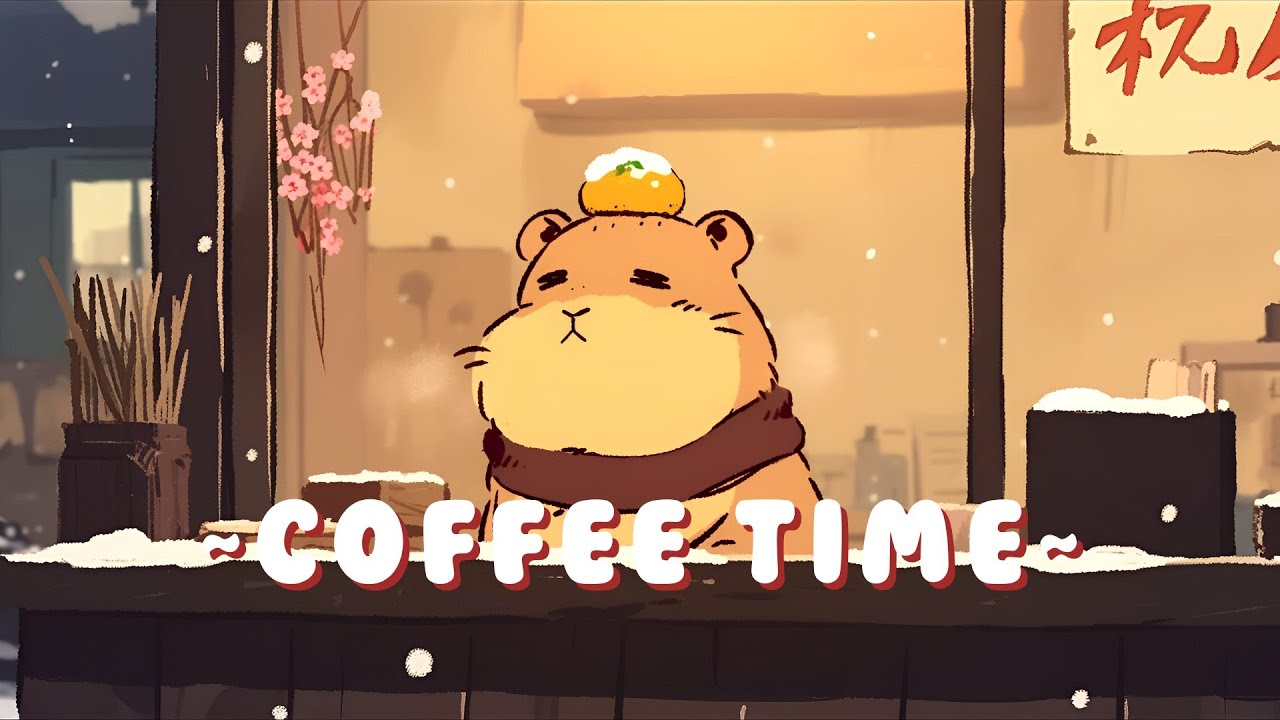 Capybara Beats Radio | Relaxing Music for Work/Study 🌸 ☕