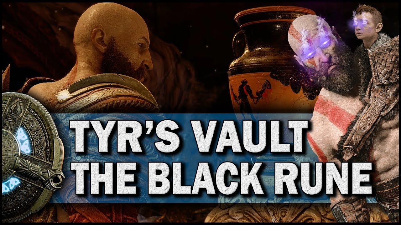 God of War - Tyr's Vault, The Black Rune | Full Quest