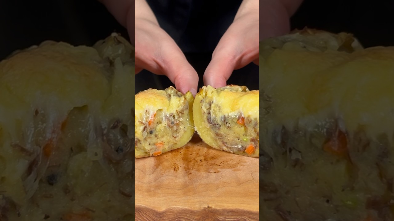 Potato nests #asmr #cooking #potato ##shorts #food