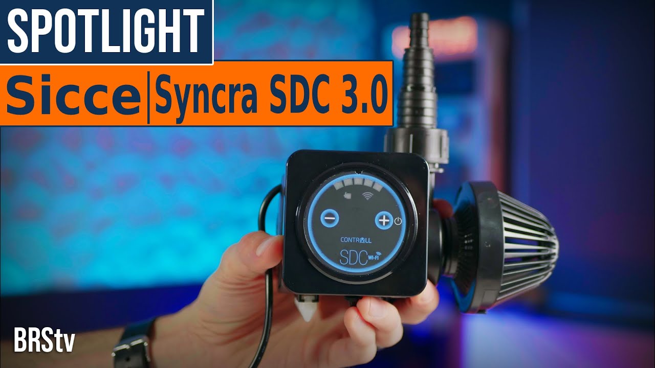 Safety & Control in a TINY Aquarium Return Pump? Sicce Syncra SDC 3.0