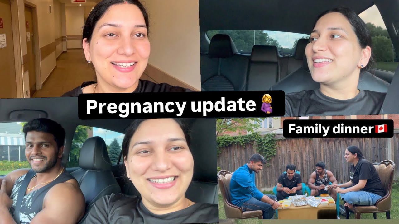 Pregnancy Update🤰| Family dinner🇨🇦| Life in Canada🇨🇦❤️ #nikki’sworld