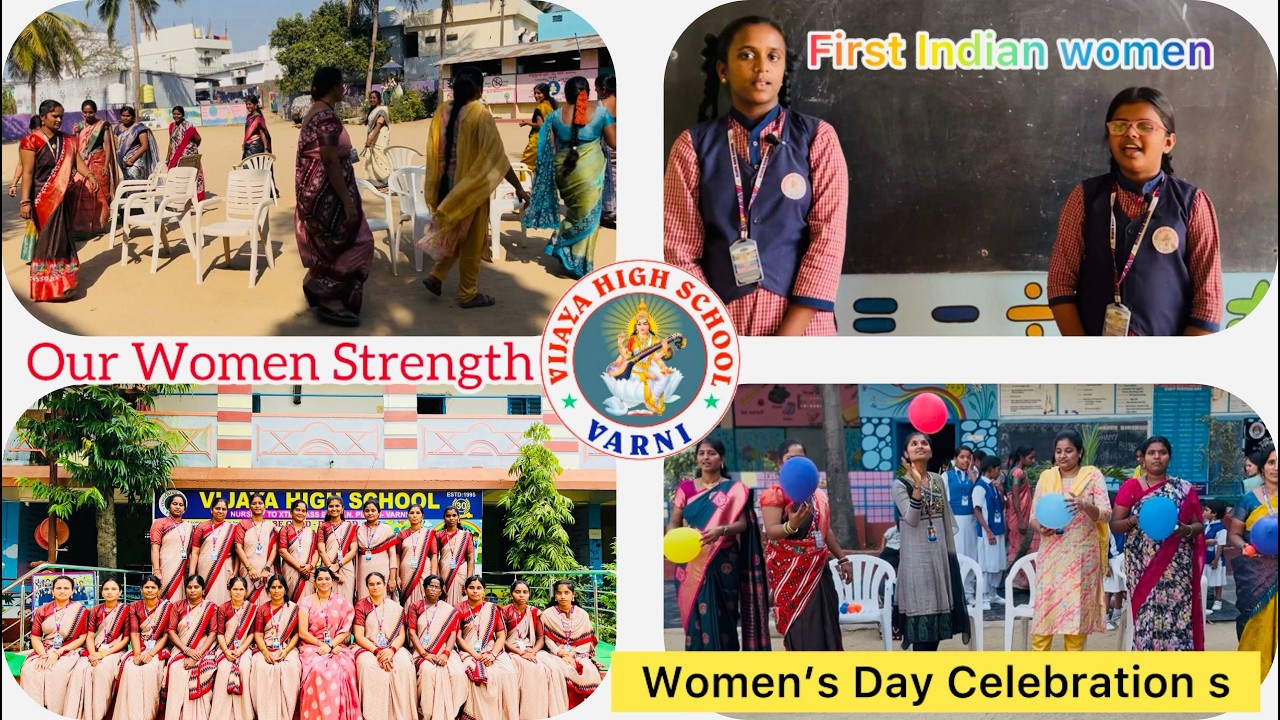 International Women’s Day Celebration at VHS | Quiz, Games, Student & Teachers Participation.