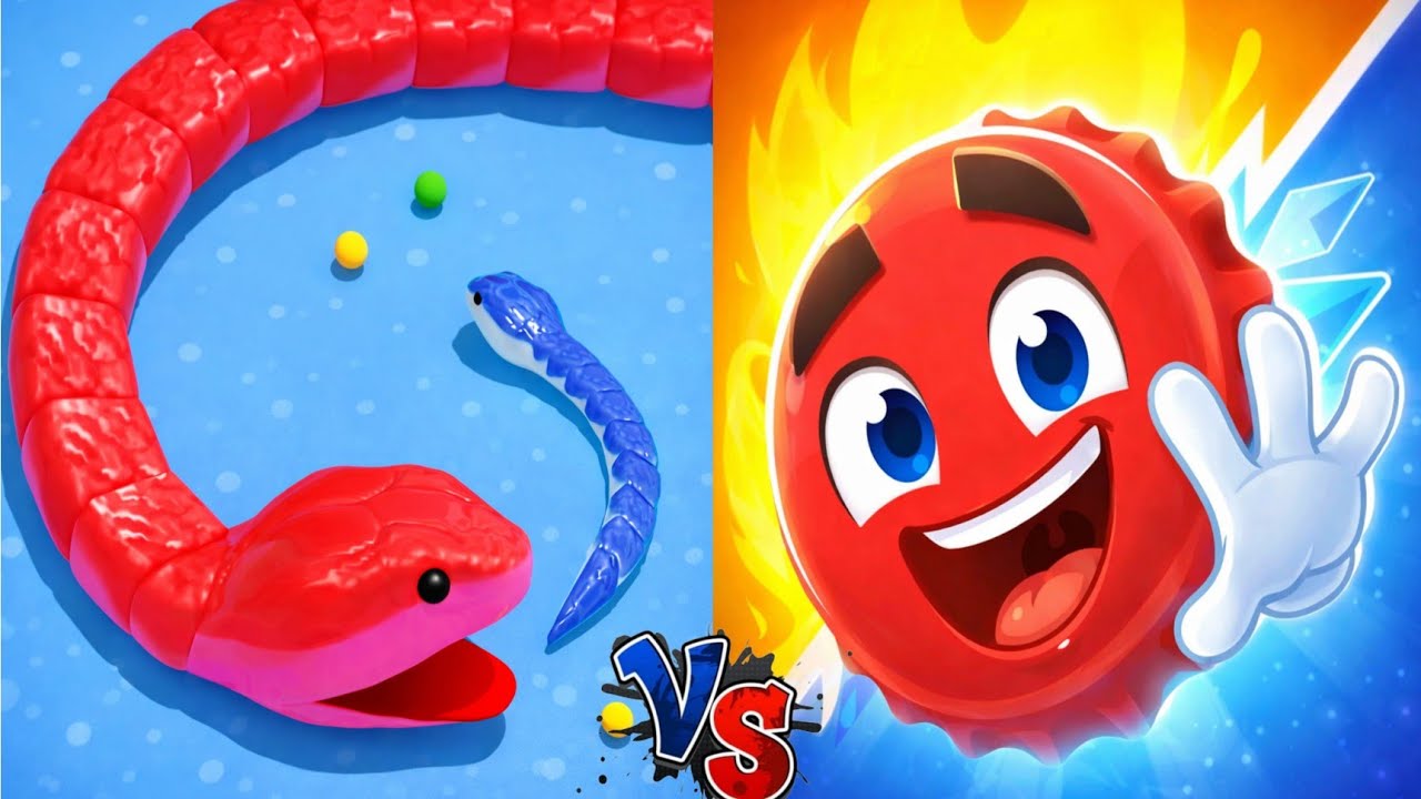 Snake Clash.io VS Clash of Slimes - Epic Best Comparison! Which is the Best? #gamingvideos 