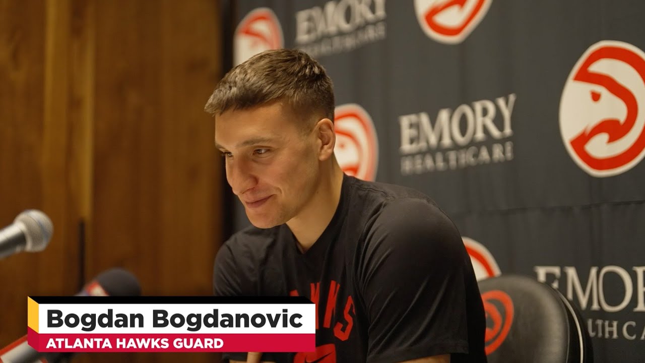 Bogdan Bogdanovic Atlanta Hawks 2021-22 Season Exit Interview