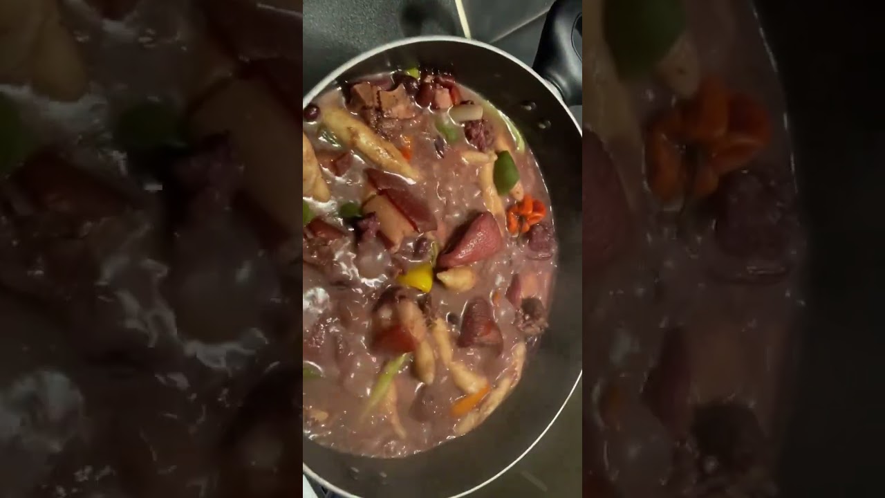 Jamaican Stew Peas with Pigtails