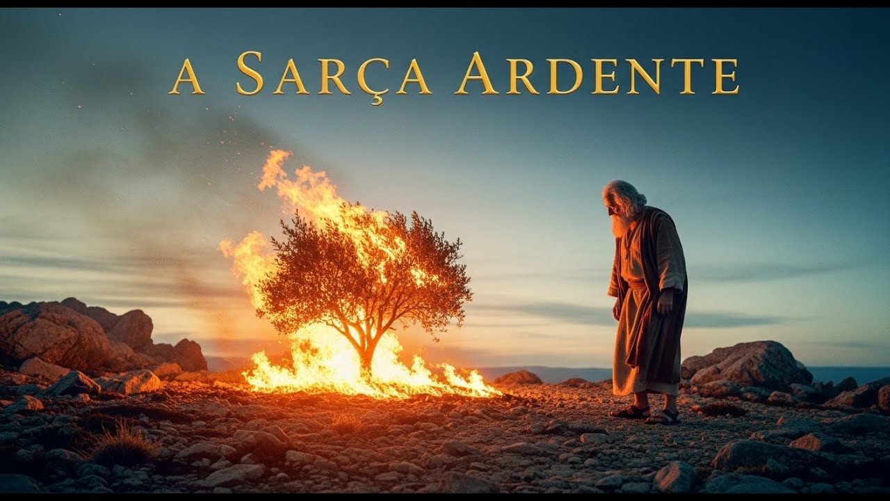 🔥 **A Sarça Ardente – Êxodo 3:1-6** 🔥(4k) filme