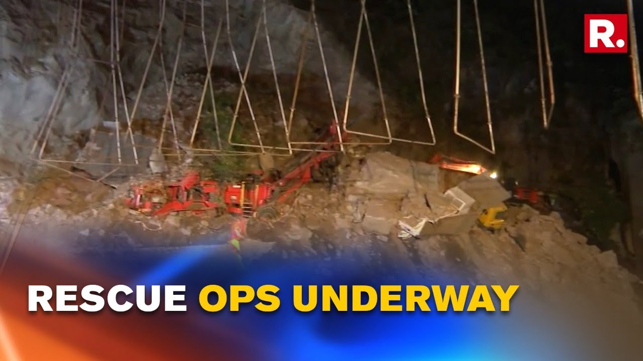 Jammu News: One Dead In Ramban Tunnel Collapse; Rescue Operations Underway