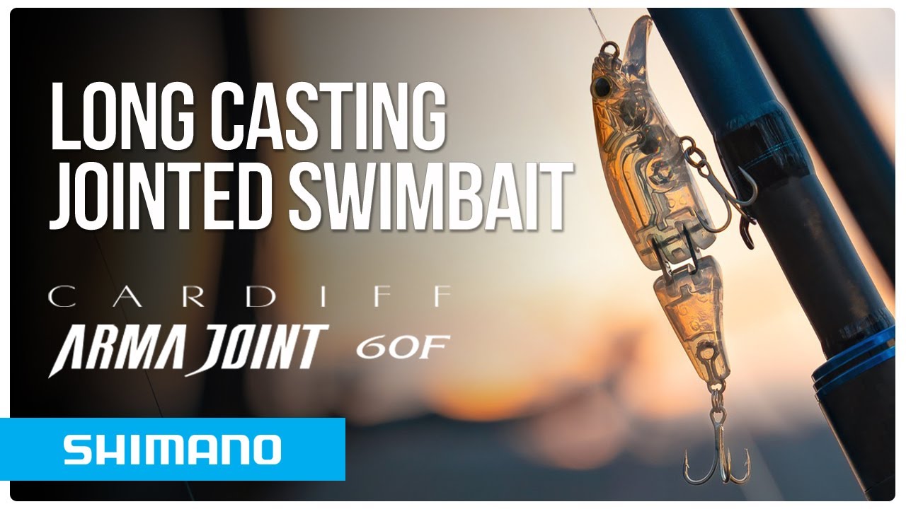 CARDIFF ARMAJOINT 60 | A long casting jointed swimbait designed for trout