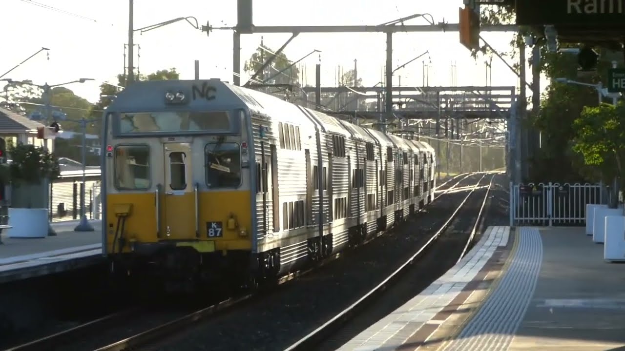 Sydney Trains East Hills Station Part 2 - Morning Peak