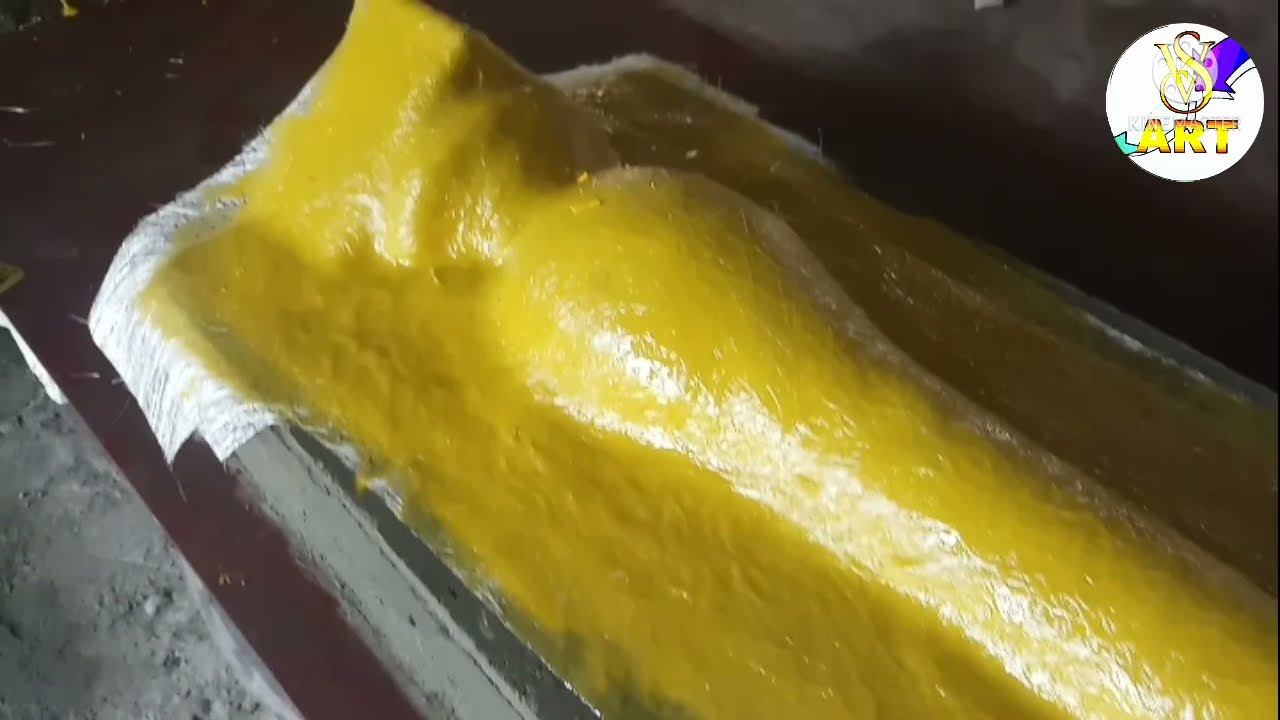 എങ്ങനെയാണ്  ഫൈബർ മോൾഡഡ് ഉണ്ടാക്കുക ഈ വീഡിയോ കണ്ടു നോക്കൂ#Watch this video on how to make fiber mold