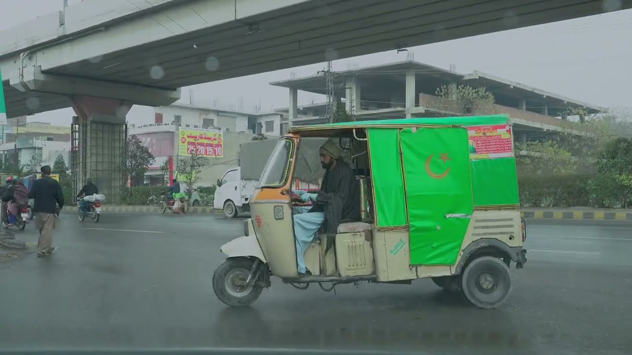 Lahore Old City 8K HDR Drive (Winter 2023) 🇵🇰 | Virtual Pakistan City Tour, Punjab