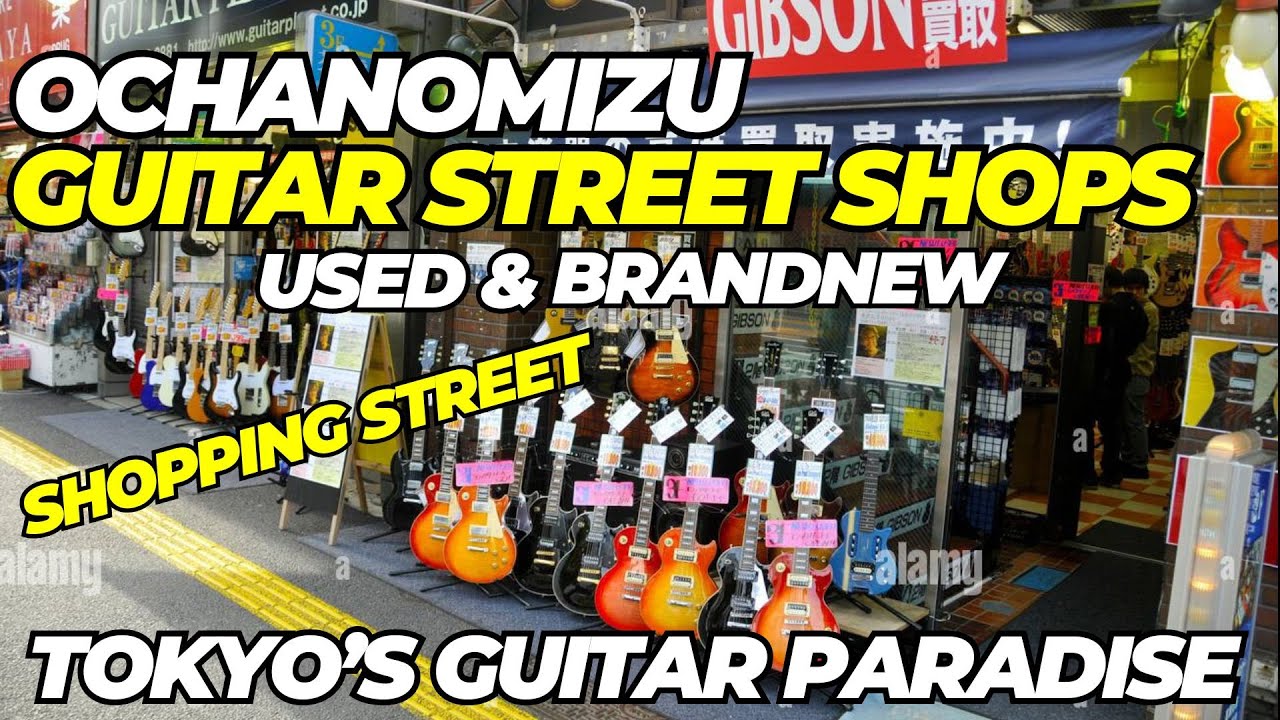 Ochanomizu Guitar Street: Tokyo's Hidden Guitar Paradise