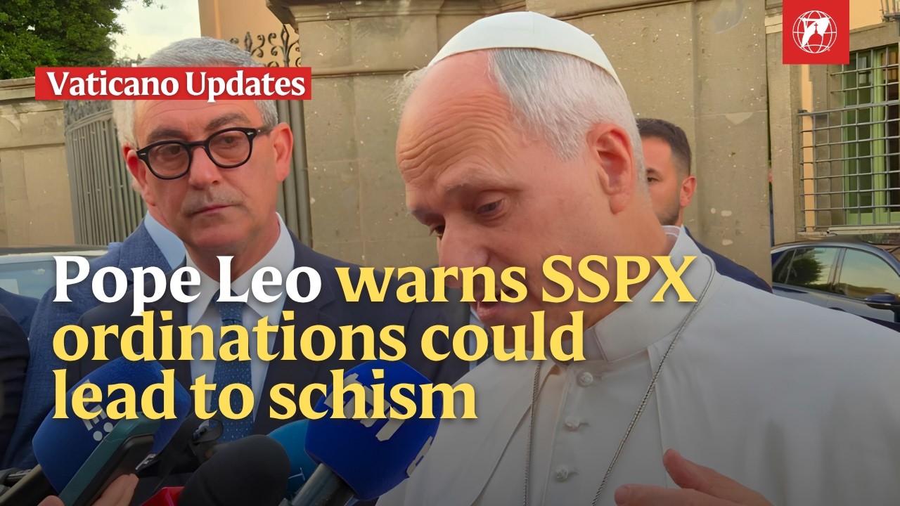 Pope Leo XIV warns the FSSPX and prays for parents who have lost a child | Vaticano Update
