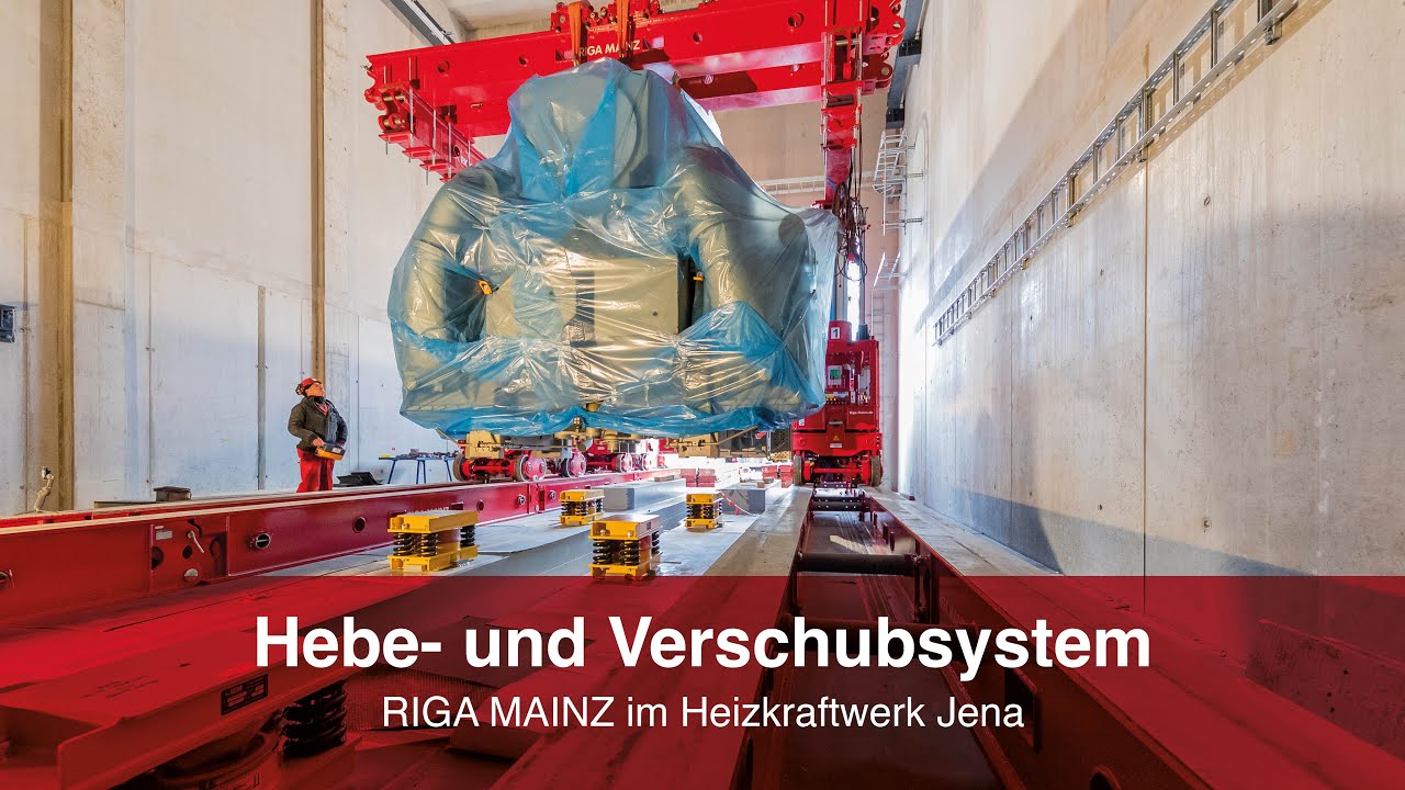 Riga Mainz Hebe- und Verschubsystem