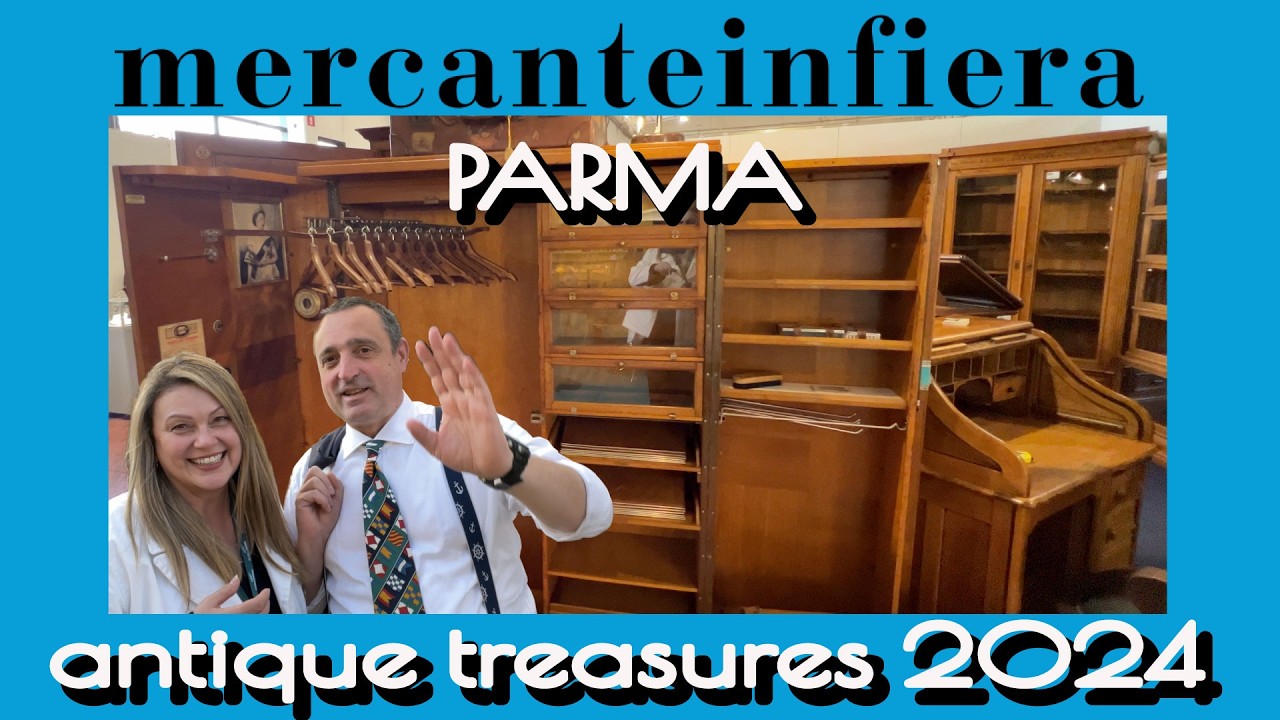 BIGGEST ANTIQUE FAIR IN ITALY | MERCANTE IN FIERA PARMA 2024