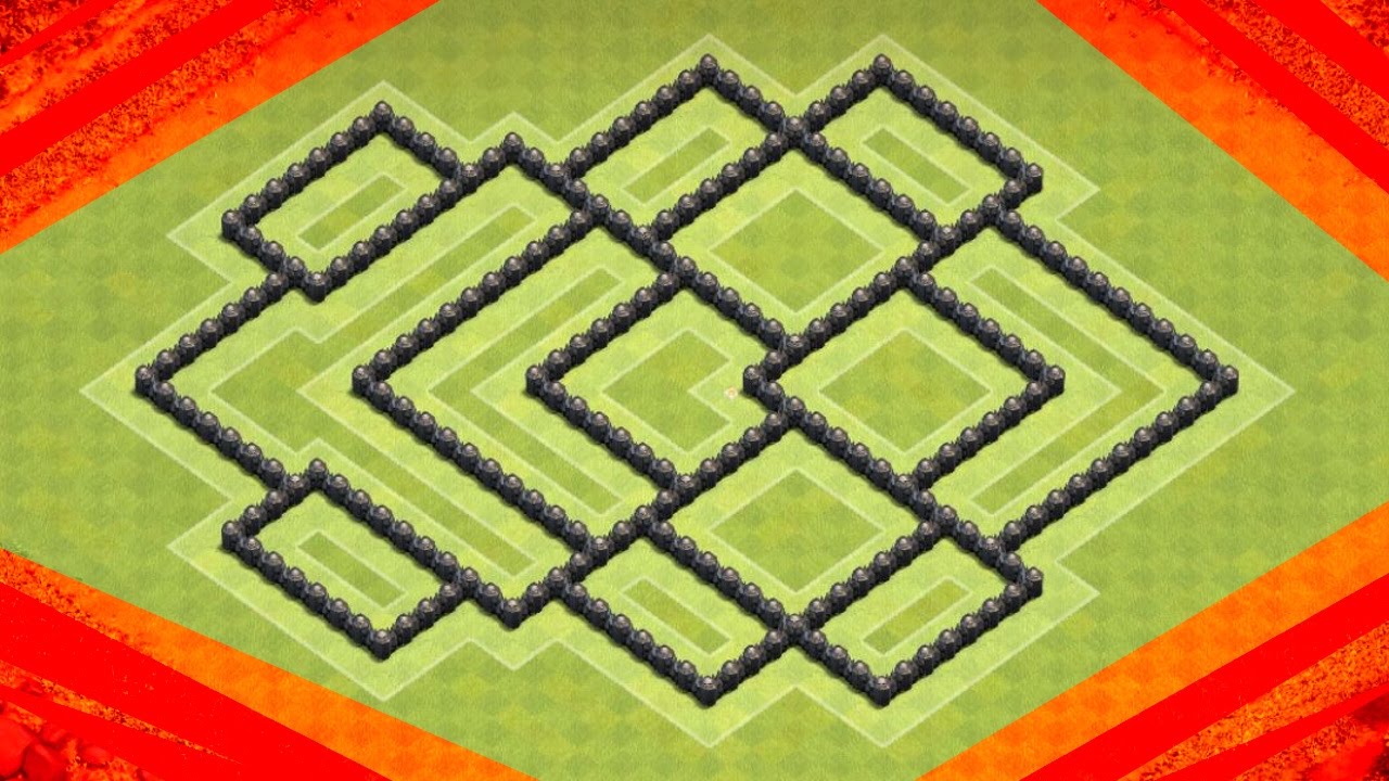 Clash of Clans NEW! BEST TH9 HYBRID BASE | JUNE 2016 (2015/2016 CoC Update Compatible!)