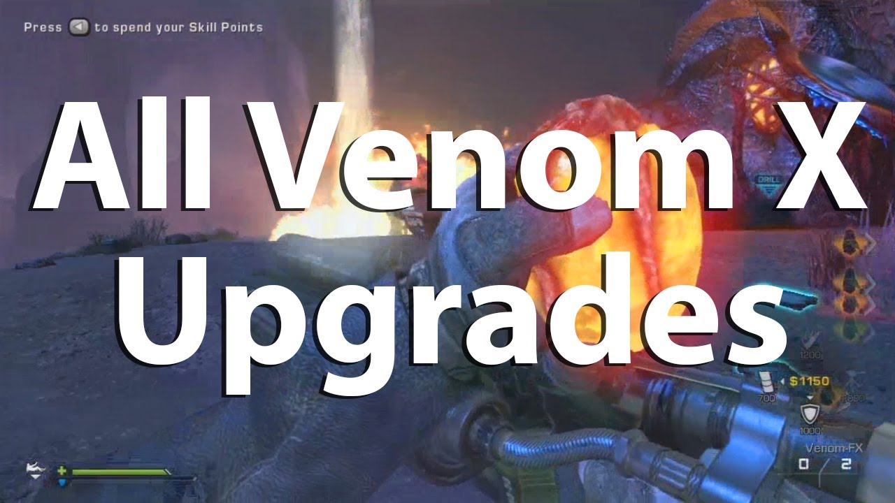 All Venom X Upgrades in 'Awakening' (Call of Duty Ghosts Extinction)