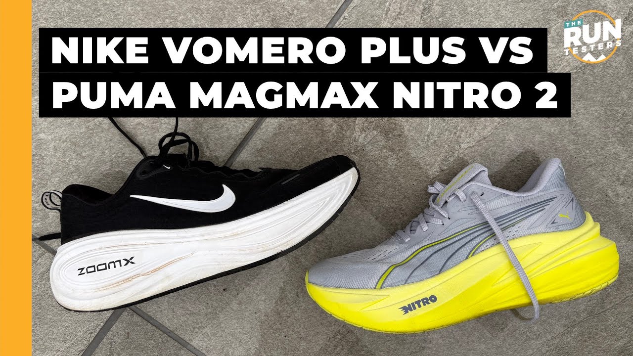 Nike Vomero Plus против Puma MagMax Nitro 2: какую модель кроссовок с максимальной амортизацией в...