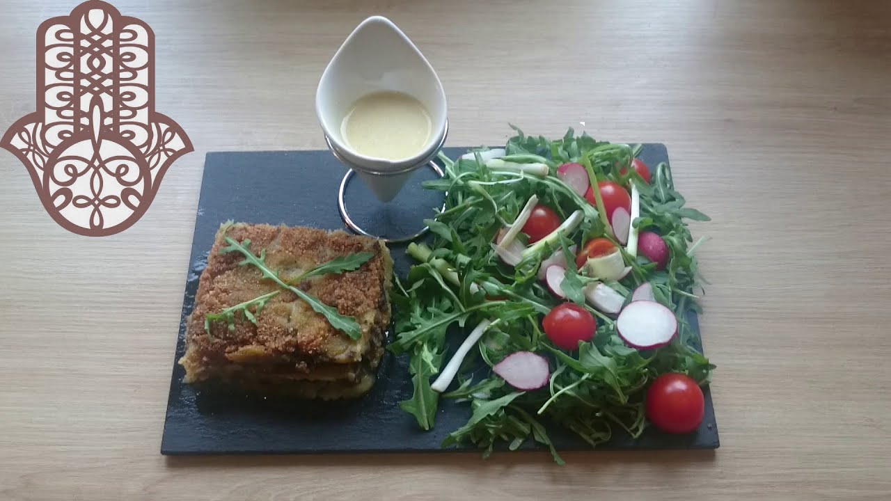 Gratin de pomme de terre et viande hachée