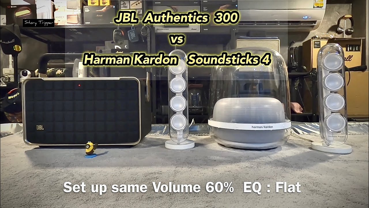 JBL Authentics 300 vs Harman Kardon SoundSticks 4