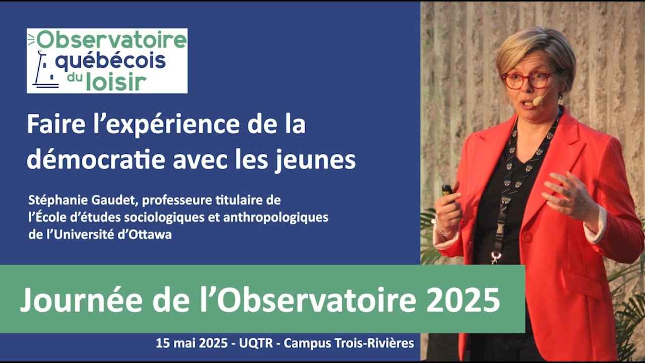 Faire l'expérience de la démocratie avec les jeunes