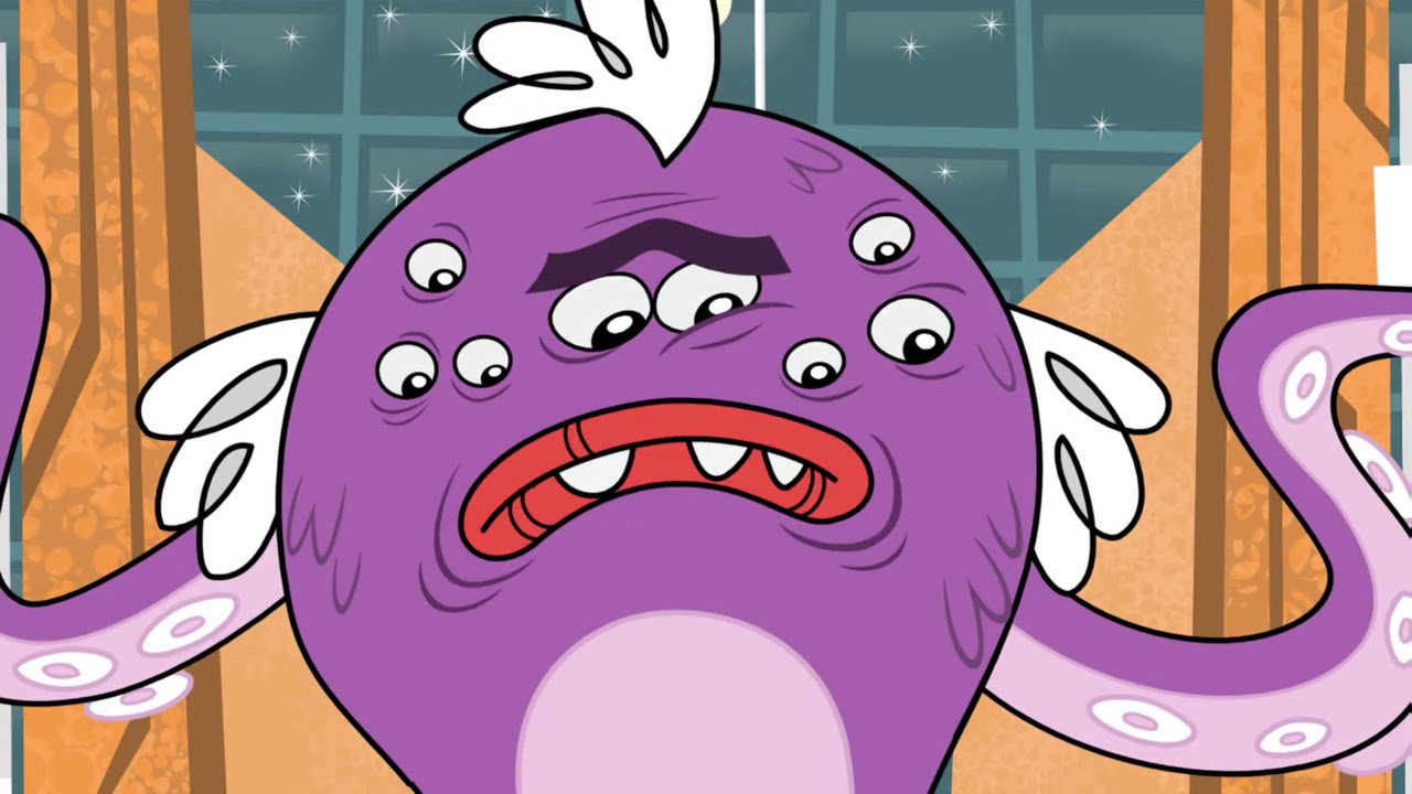 Treehouse Direct Español! Ardilla Miedosa Situación pegajosa El mechón   Ep 1 Dibujos Animados