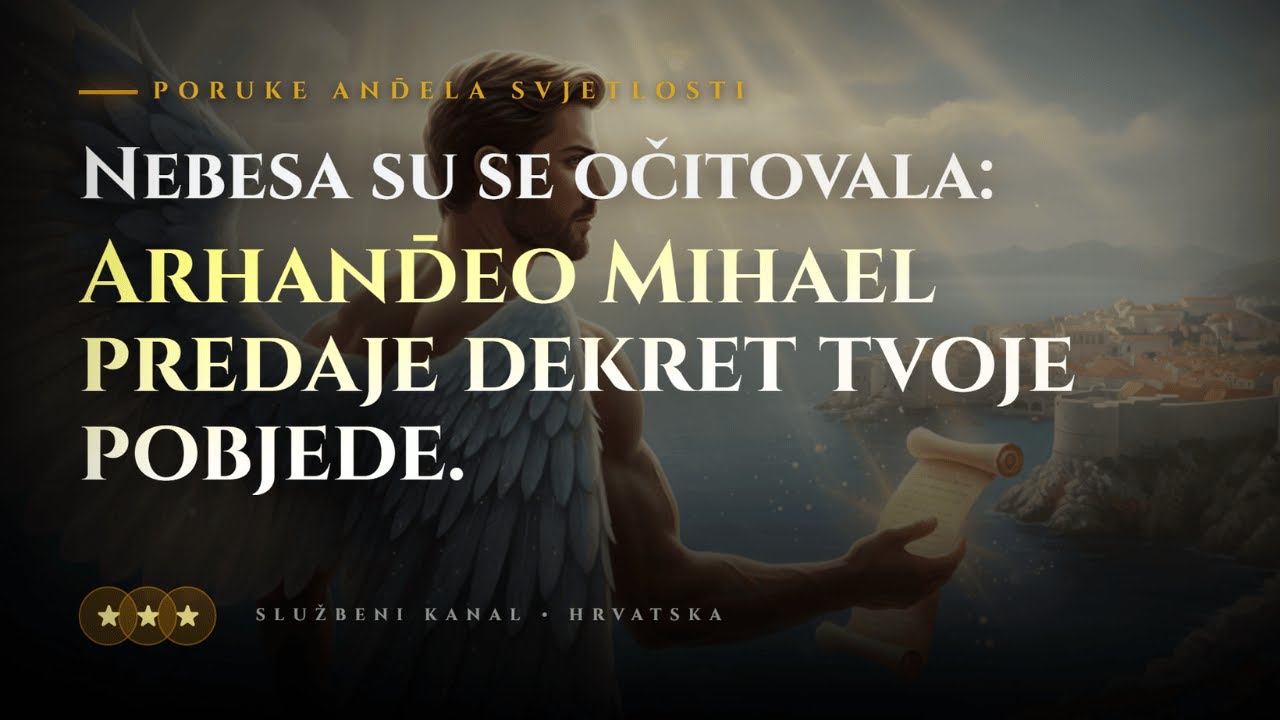 Nebesa su se očitovala: Arhanđeo Mihael predaje dekret tvoje pobjede.