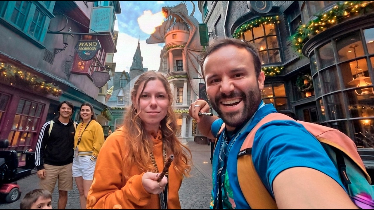 Assim é o mundo de HARRY POTTER na vida real (Universal Orlando)