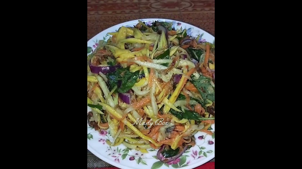 ញាំស្វាយត្រីឆ្អើរ 👌