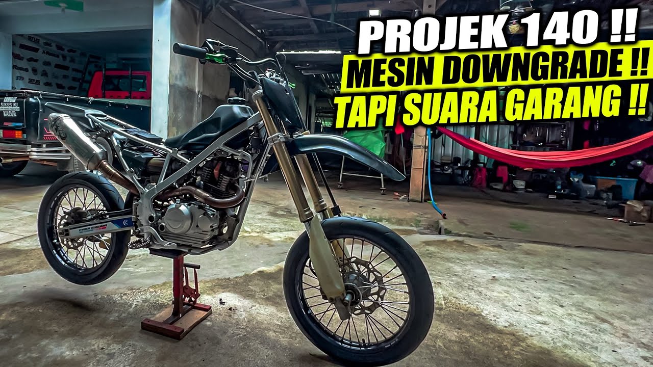 PROJECT 140 Replika !! Riview Full Spek Mesin Klx 150 Jadi Klx 140 Udah clear !!!