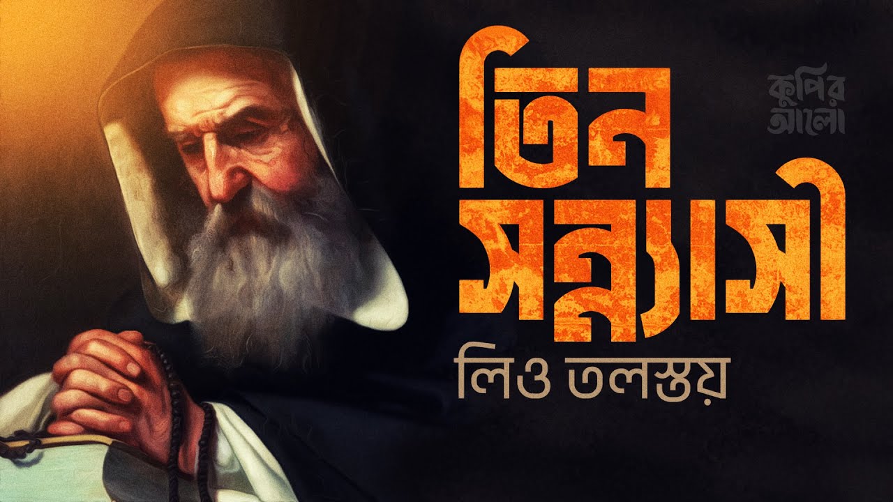 তিন সন্ন্যাসী। লিও তলস্তয়। রহস্যময় গল্প।Bangla Audio Book।Leo Tolstoy কুপির আলো