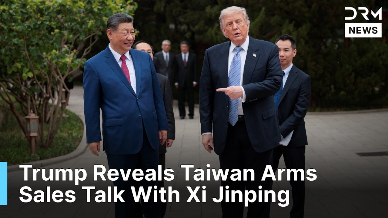 Breaking News: Trump Reveals Taiwan Discussion With Xi Jinping On Air Force One | DRM News | AC1F