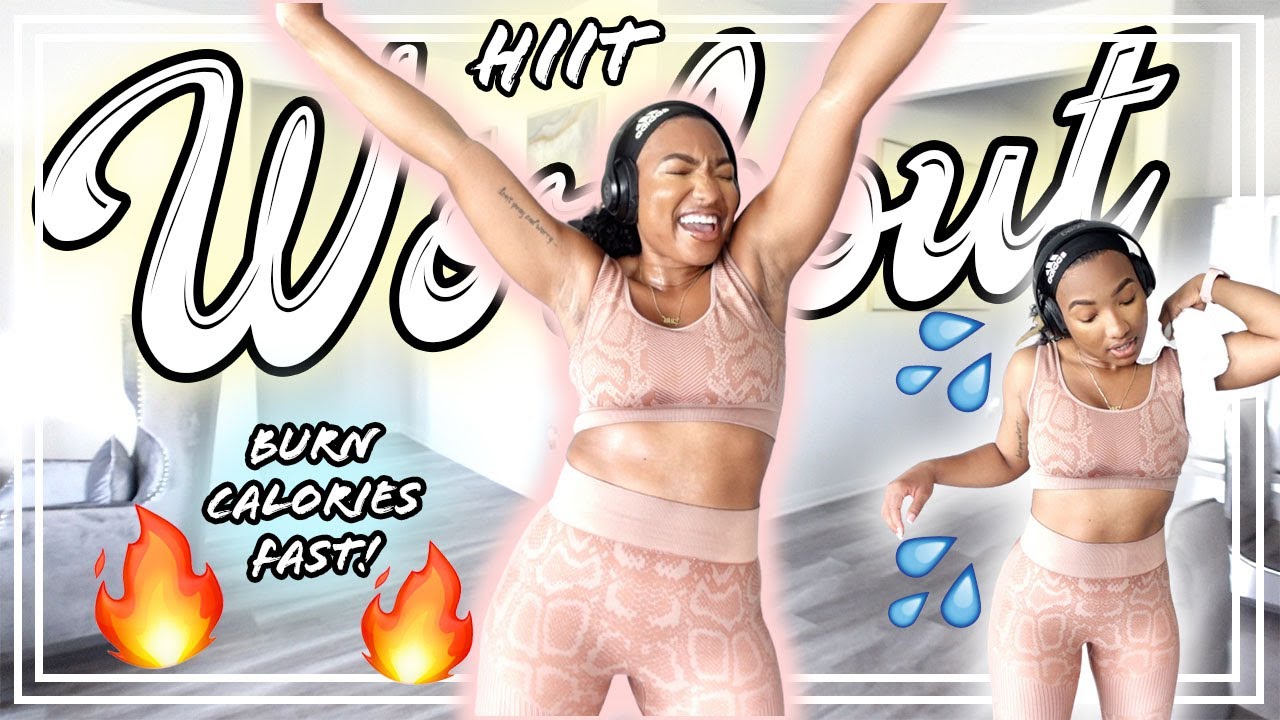 15 MINUTE AT HOME FULL BODY HITT WORKOUT! 🔥🔥💦 YOU WILL SWEAT & BURN CALORIES FAST! | #SWEATWITHSHAY
