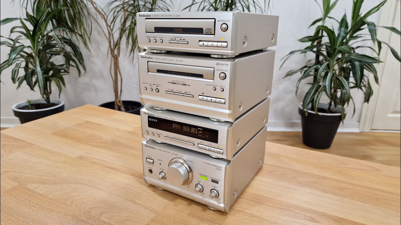 Technics SE-CA01 Stereo System - CD Cassette Tuner Amplifier