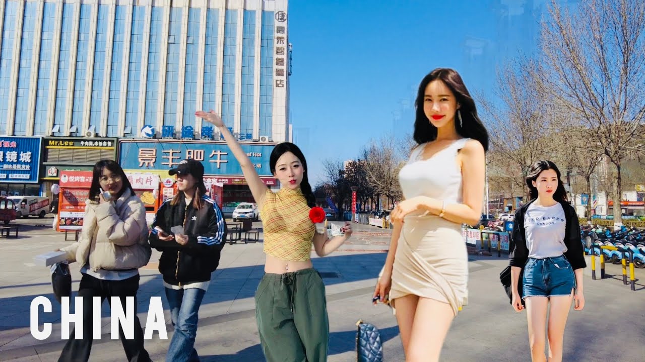 Zibo Shandong China 2025 walking tour | 4K UHD in Historic & modern city