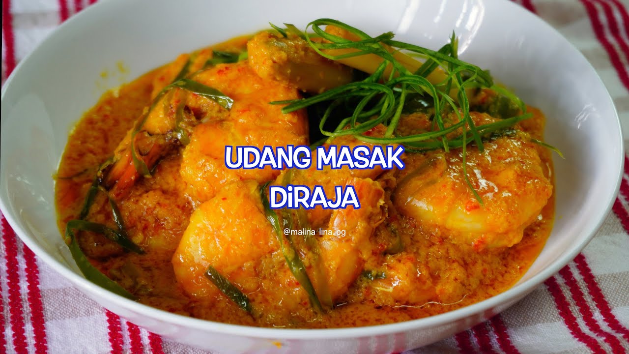 CARA BUAT UDANG MASAK DIRAJA SEDAP & MUDAH | resepi udang lauk pauk harian