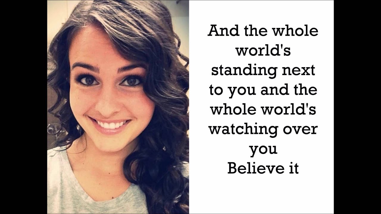 Believe it - Cimorelli (Lyrics)