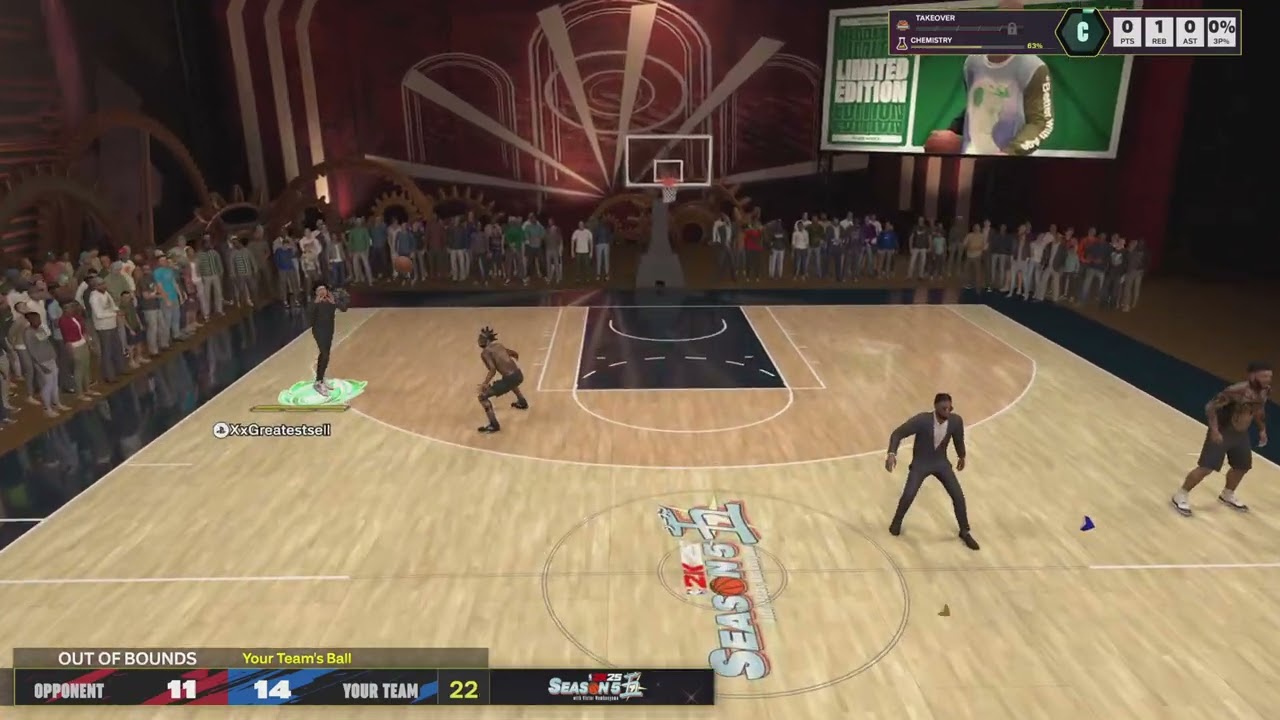 NBA 2K25 Spider-Man dunk