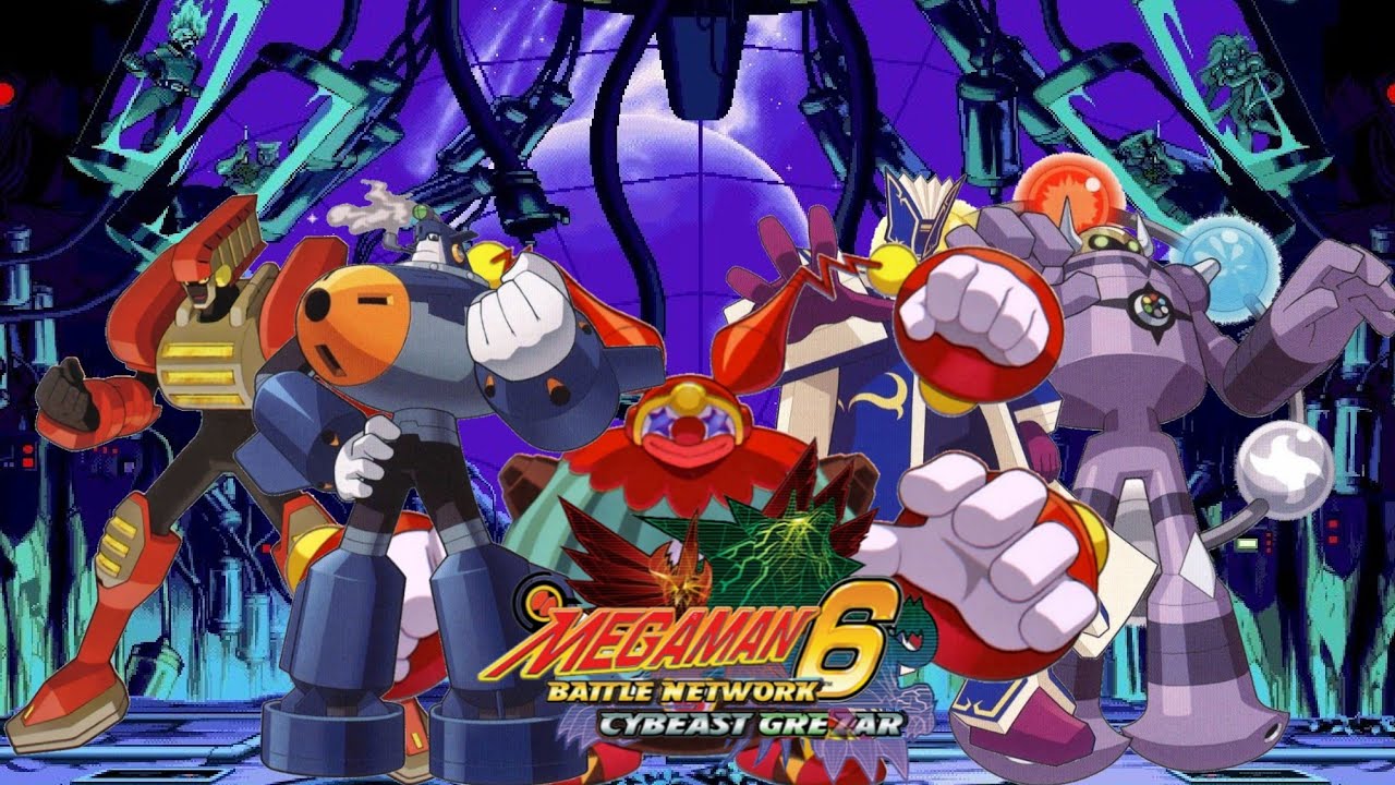 Megaman Battle Network 6 Cybeast Falzar - All WWW Boss Battle